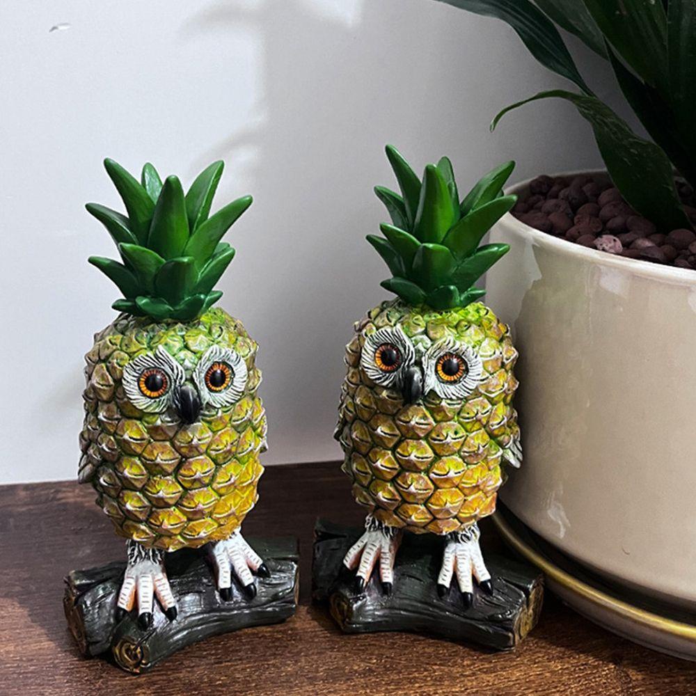 Mô Hình Chim Cú Bằng Resin Trang Trí Nhà Cửa