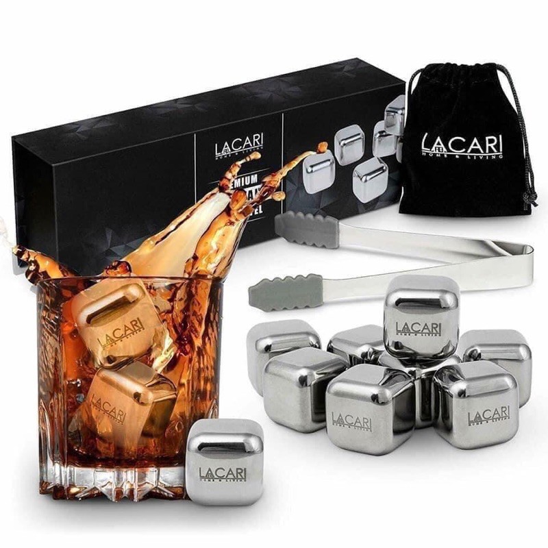 SET 8 VIÊN ĐÁ LẠNH KHÔNG TAN LACARI