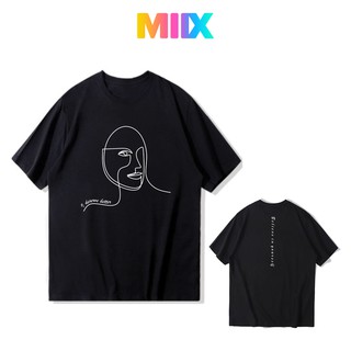 Áo thun tay lỡ form rộng unisex Miix basic tee MT017
