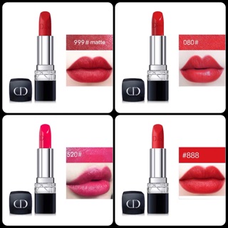 [Có bill] Son Dior Rouge - Dior 999 matte (hàng chính hãng) 🌸