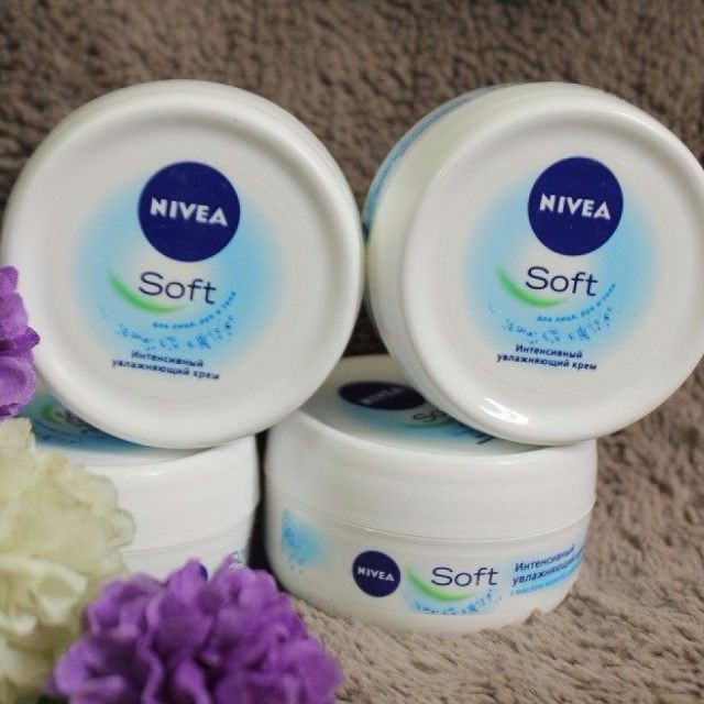 [Xả Hàng ] Dưỡng ẩm Nivea Soft Nga chính hãng ( hàng đủ bill)