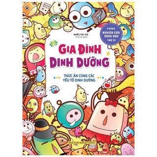 Sách - phòng nghiên cứu khoa học thú vị - gia đình dinh dưỡng