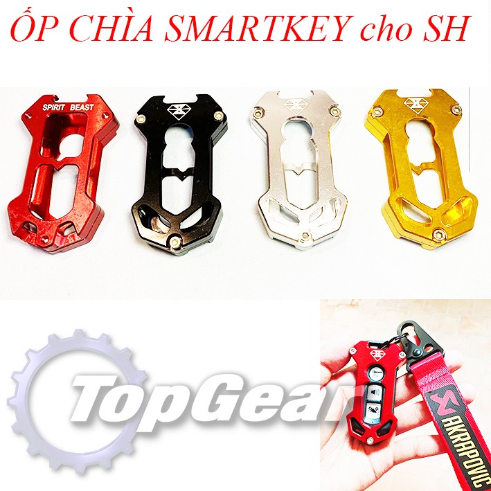 Ốp Chìa Khóa Smartkey cho SH - Spirit Beast CNC - Full màu &lt;TOPGEAR&gt;