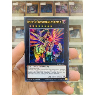Thẻ Bài YugiOh! Mã GFTP-EN004 - Hieratic Sky Dragon Overlord of Heliopolis - Ultra Rare - 1st Edition