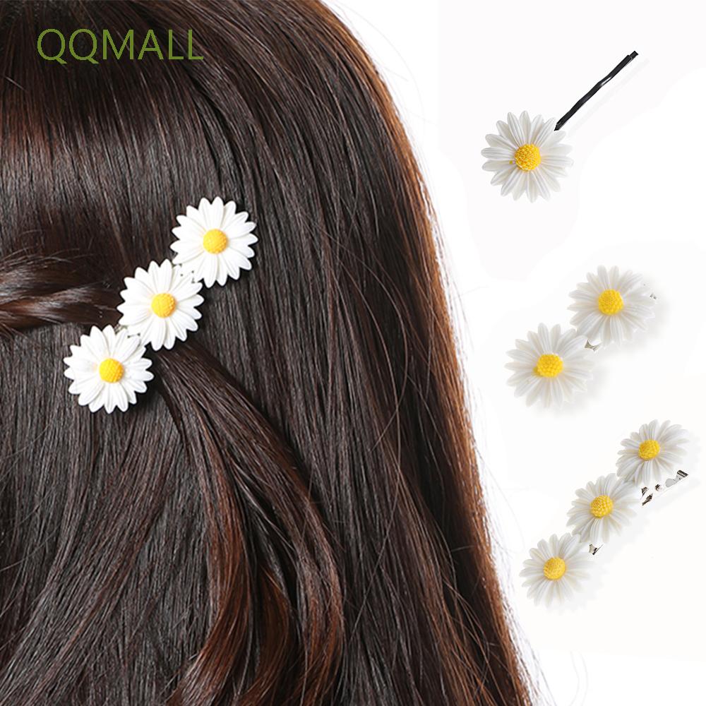 Kẹp Tóc Hình Hoa Cúc Xinh Xắn Dành Cho Nữ