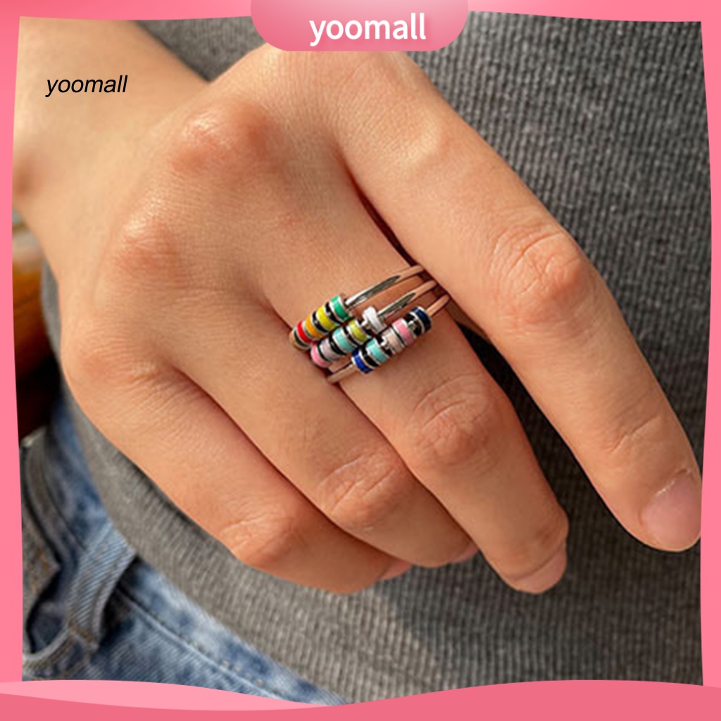 Nhẫn Đính Hạt Có Thể Điều Chỉnh Kích Cỡ