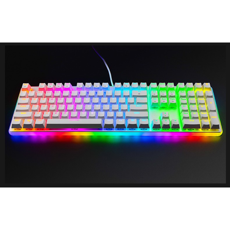 [Mã ELMS4 giảm 7% đơn 500K] Bàn Phím Cơ Royal Kludge RK918 RGB LED siêu đẹp-Viền RGB, Blue/ Red/ Brown Switch