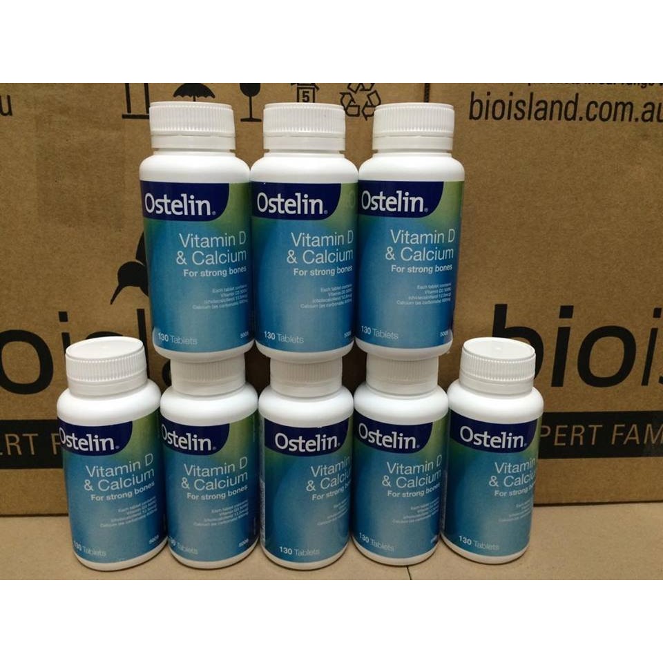 Vitamin D & Canxi Ostelin dành cho bà bầu mẫu mới nhất