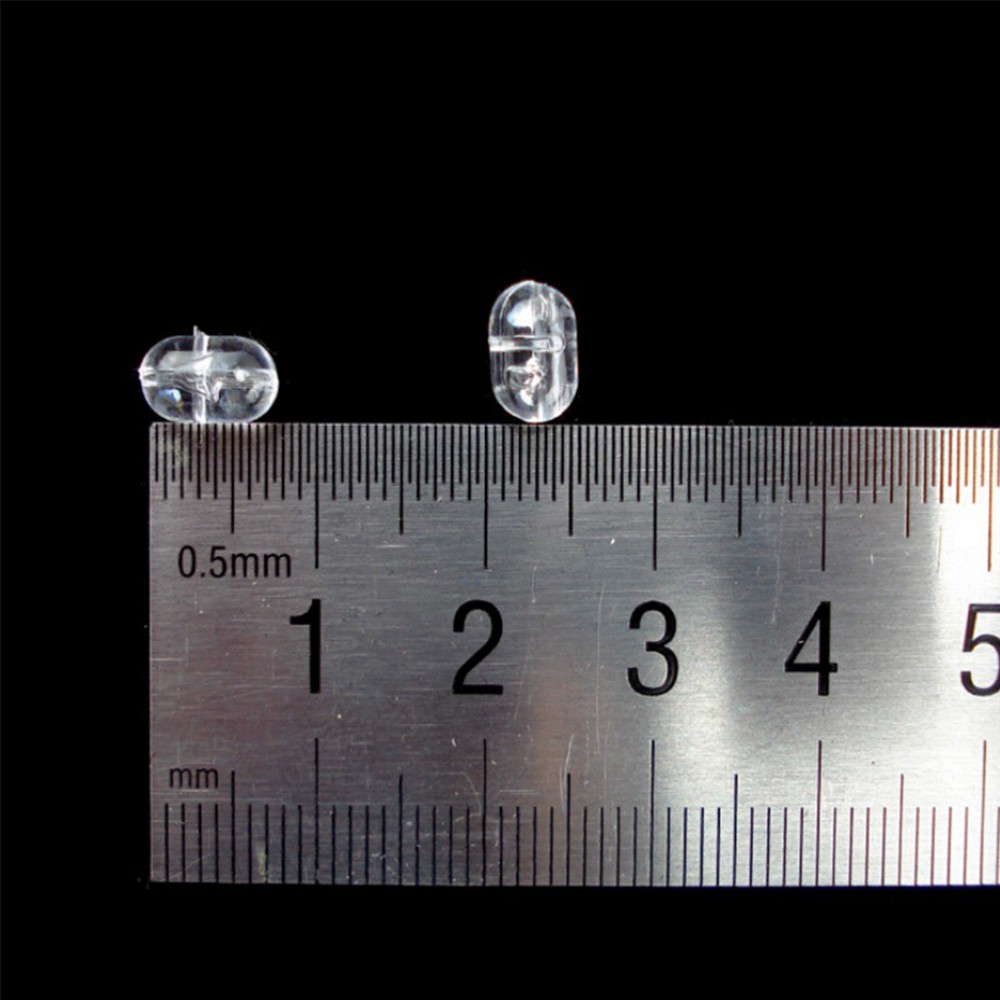 Set 100 Phụ Kiện Gắn Phao Câu Cá 47mm/50mm Trong Suốt