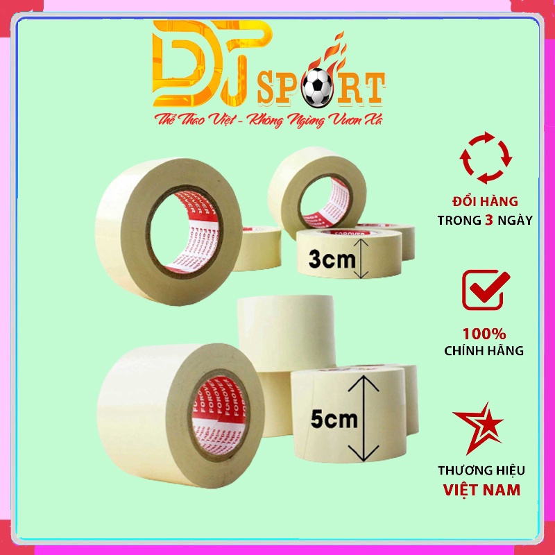 Băng Keo Thể Thao, Băng Keo Quấn Cơ Đá Bóng - Hỗ Trợ Tránh Chấn Thương Cổ Tay, Cổ Chân