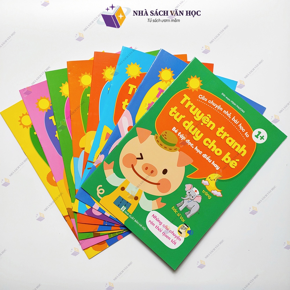 Sách - Truyện Tranh Tư Duy Cho Bé - Bé Tập Đọc, Học Điều Hay