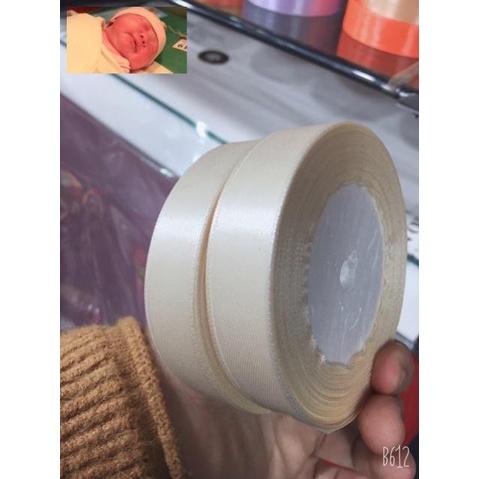 Cuộn duy băng vải lụa khổ 1cm,2cm,4cm hàng sẵn