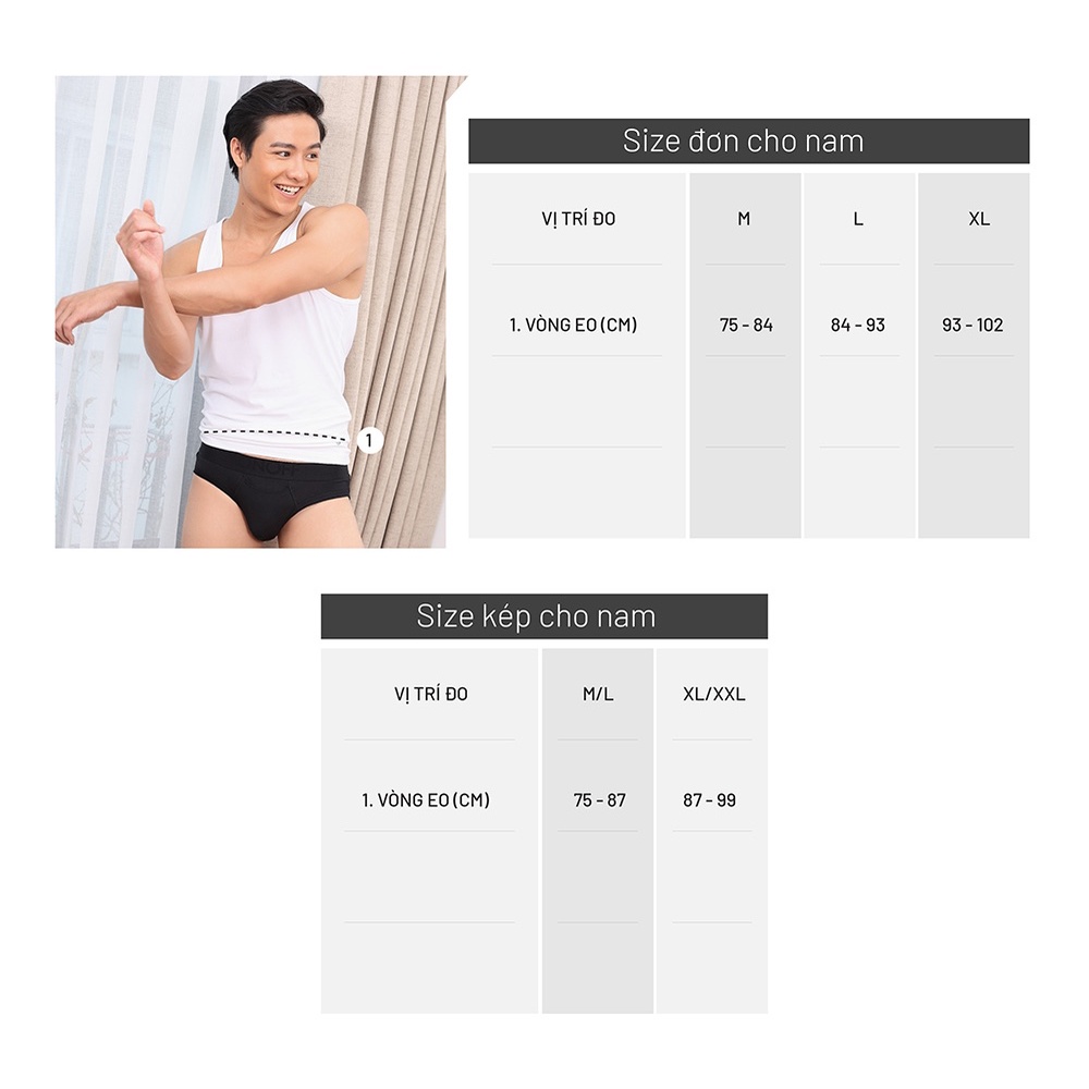 Áo tanktop nam ONOFF chất liệu Cotton mềm mịn, thấm hút tốt - 18IV22S019