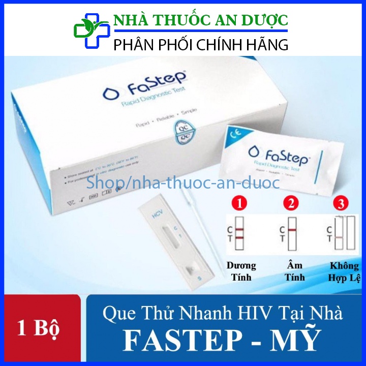 Que thử HIV tại nhà nhanh chính xác hàng nhập khẩu mỹ che tên sản phẩm
