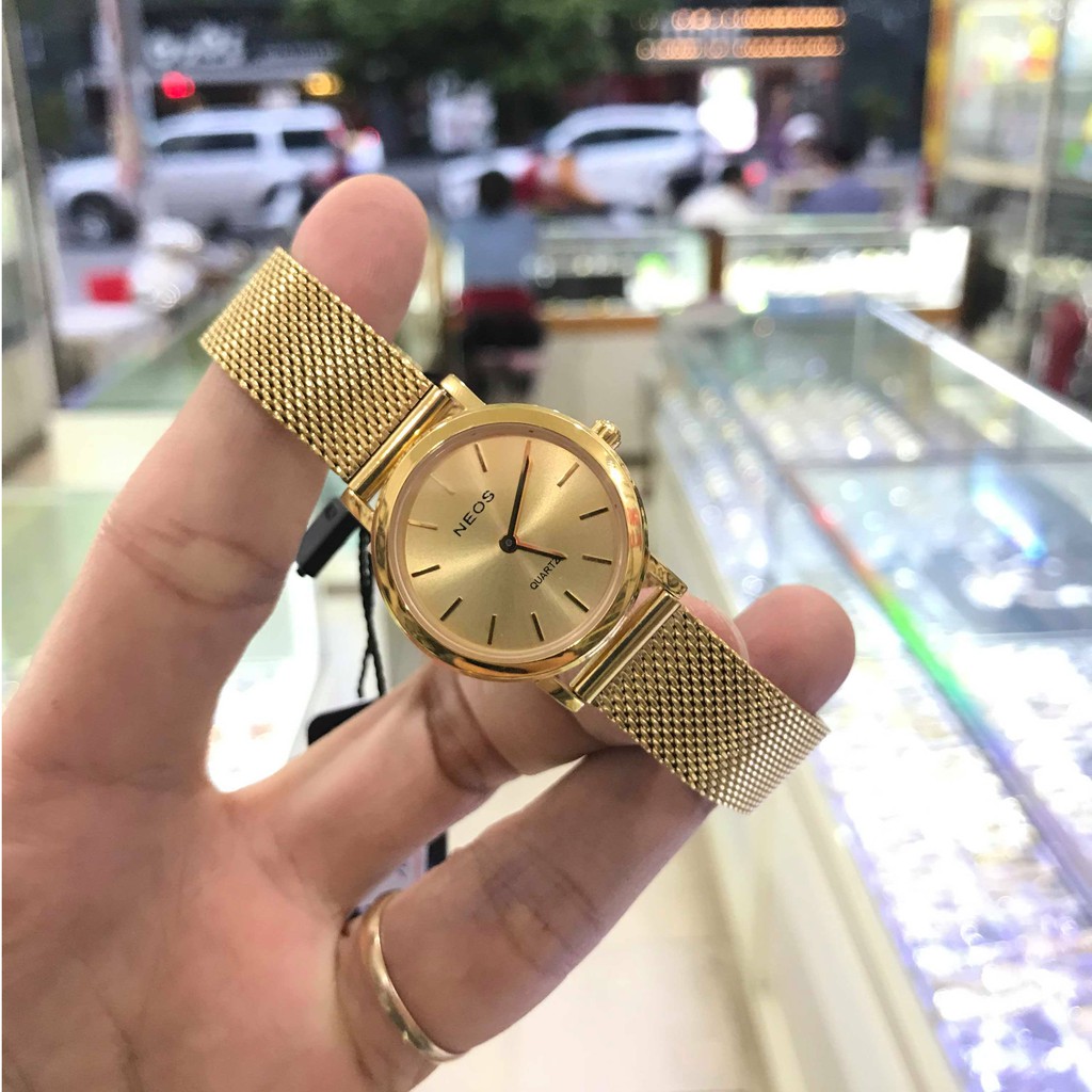 Đồng hồ nữ ♥️FREESHIP♥️ Model NEOS 40685L full hộp thẻ chính hãng, Kính Sapphire chống xước, chống nước tốt