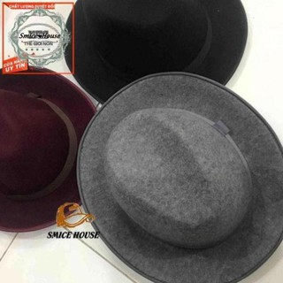 NÓN FEDORA VÀNH NHỎ, MŨ FLAT, MŨ PHỚT NỈ