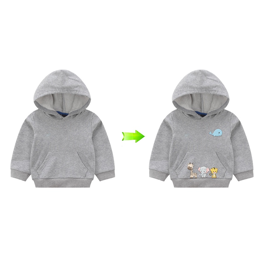 Miếng Dán Ủi Quần Áo Hình Cá Heo / Gấu Dễ Thương DIY