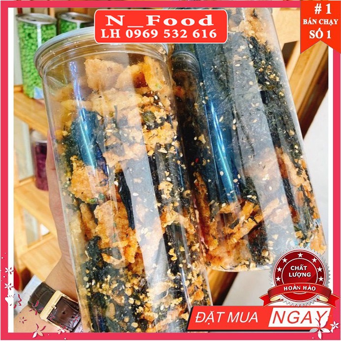 [ HCM ] Cơm Cháy Lắc Rong Biển - Cực Ngon [ 300gram ]