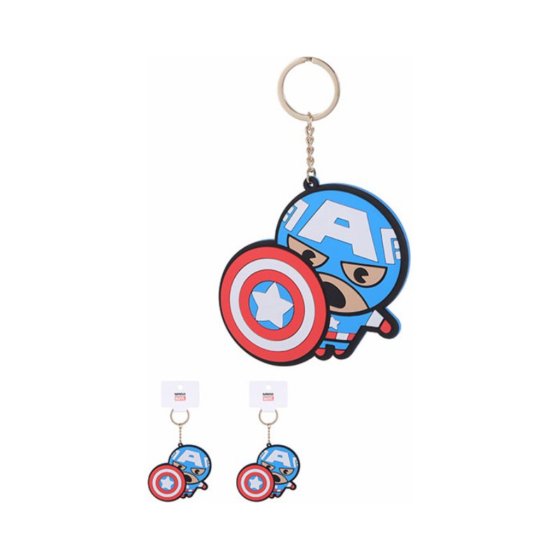 [Mã LIFEHL9 giảm 8% tối đa 100K đơn 250K] Móc khoá Miniso Captain America 49g (Captain America) - Hàng chính hãng