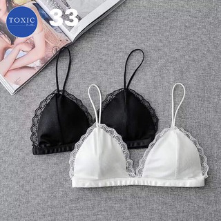 Bra phi bóng lưng chun - Bra satin