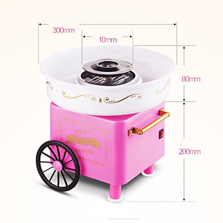 Máy Làm Kẹo Bông Gòn 220v - Máy Làm Kẹo Bông Tiện Lợi Thông Minh