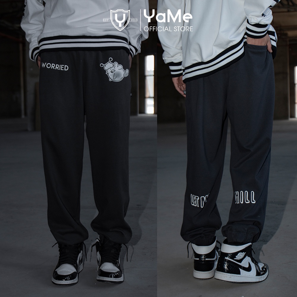 Quần Dài Nam Sweatpants  Form Rộng Y2010 Linh Vật Olygre Ver1 20500