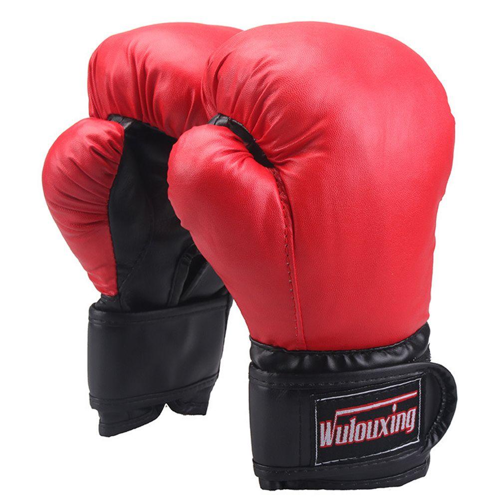 Găng Tay Đấm Bốc / Karate Bằng Da PU Chất Lượng Cao Cho Nam Và Nữ