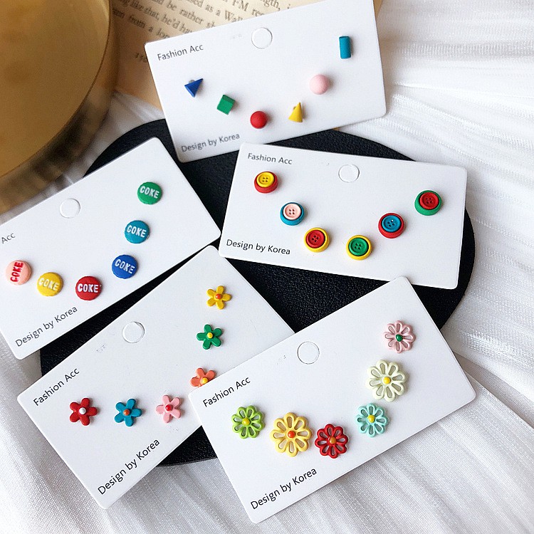 Khuyên Tai Bạc 925 Thiết Kế Hình Bông Hoa Thời Trang Nữ Dễ Thương