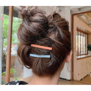 Kẹp tóc siêu mỏng phong cách dễ thương năng động (giao màu ngẫu nhiên)