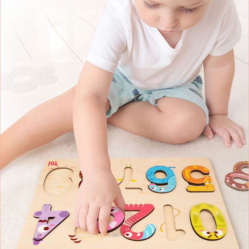 TOI Đồ Chơi Trẻ Em Xếp Hình Bằng Gỗ Kỹ Thuật Số Montessori Bảng Chữ Cái Cho Trẻ Mầm Non Đồ Chơi Giáo Dục Quà Tặng Nhận Thức Cho Bé Trên 1 Tuổi