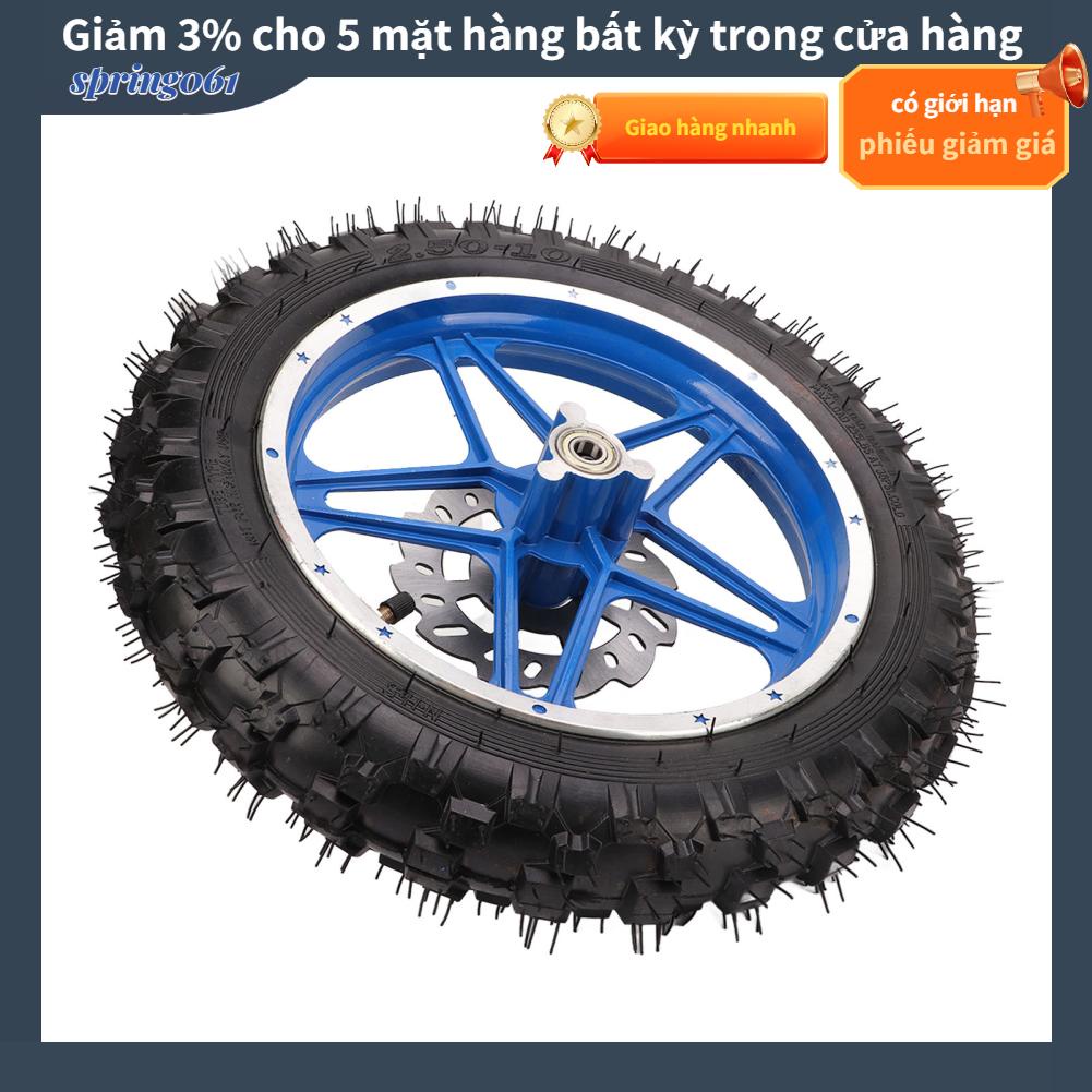 Spring061 Bánh trước của xe đạp địa hình 2.5‑10 với nhông đĩa xích Vòng bi lắp ráp lốp cho máy