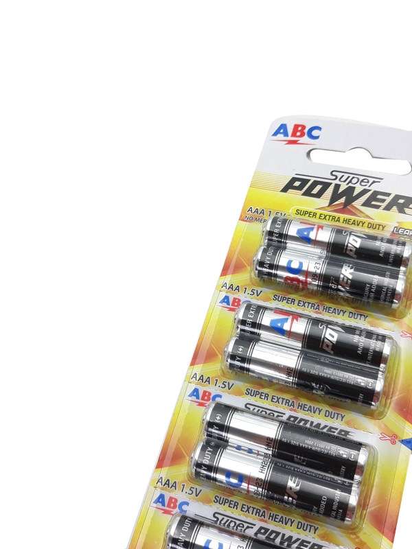 Vỉ 12 Pin ABC Super Power AAA SH-AAA12B - ABC