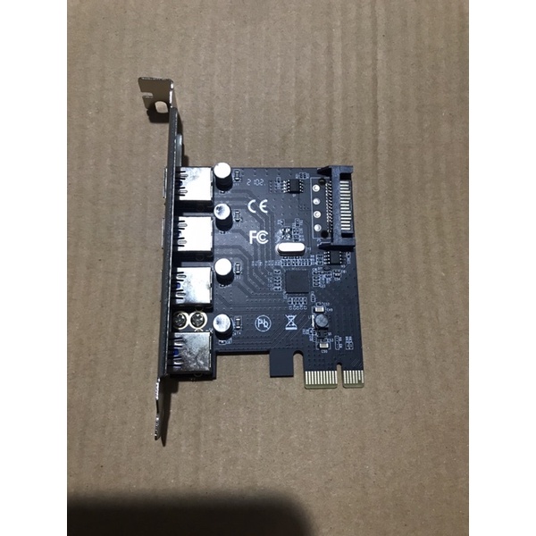Card chuyển đổi PCI Express sang 4 cổng USB 3.0 mở rộng thêm 4 cổng