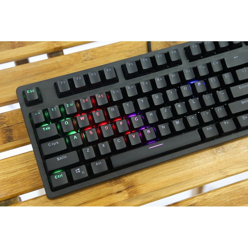 Bàn phím cơ E-Dra EK387 Rainbow, EK387 RGB (Gateron/Huano Switch Bản 2021) - Bảo hành 24 tháng chính hãng