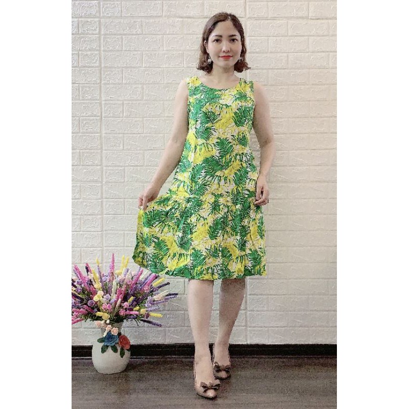 Váy Lanh Thái Cao Cấp Gia Huy - Mẫu Xoè đuôi cá | BigBuy360 - bigbuy360.vn