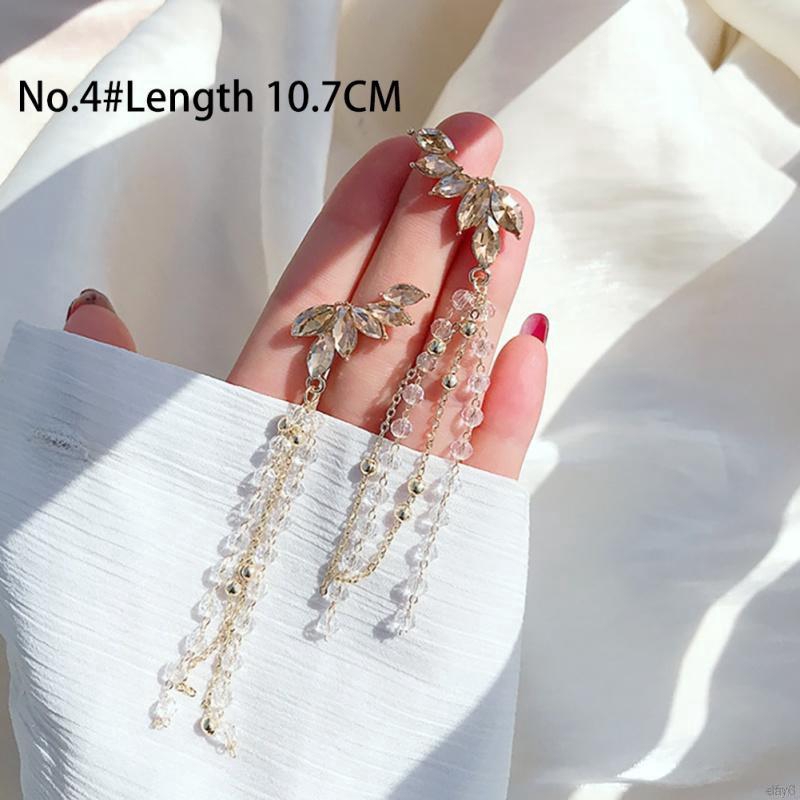 Khuyên Tai Nữ Trang Dáng Dài Tạo Hình Độc Đáo