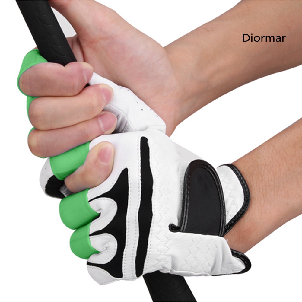 Set 8 bọc bảo vệ ngón tay chơi golf bằng silicone nhiều màu sắc unisex