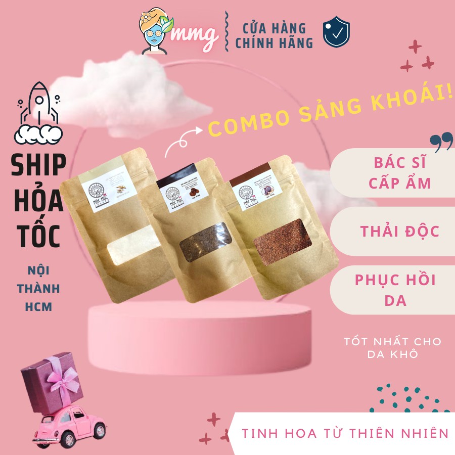 Combo Mặt nạ rửa Sảng Khoái MMG (Handmade)