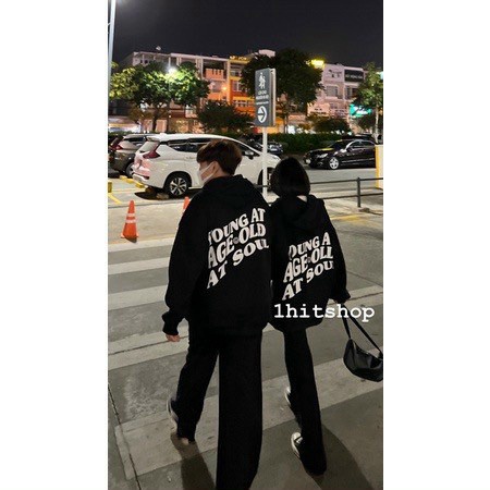 Áo Khoác Nam Chất Nỉ Mềm Nón 2 Lớp Chùm Đầu In Chữ Sịn Sò Form Rộng Mặc Thoải Mái NEW UNISEX