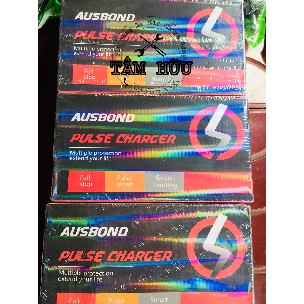 Sạc xe đạp điện 48V -12Ah Smart charger AUSBOND