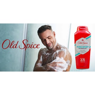 Sữa tắm Old Spice Pure Sport 3X Made In USA 532ml