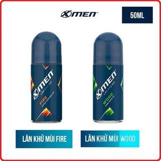 Lăn khử mùi Xmen / Xmen WOOD/ Xmen FIRE chai 50ml