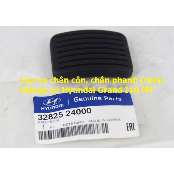 Cao su chân côn/chân phanh (chân thắng) xe Hyundai Grand I10, kia morning MT [Hàng chính hãng loại 1]