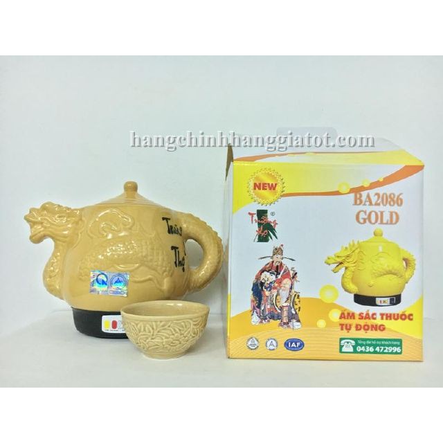 Siêu sắc thuốc điện Trường Thọ Rồng Vàng dòng cao cấp Gold