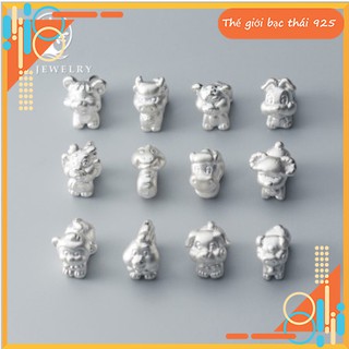 Charm 12 con giáp bạc - charm bạc 925 nq jewelry
