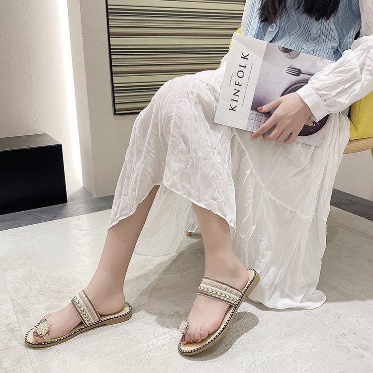 Dép Nữ Xỏ Ngón Đế Bằng Đính Hình Quả Dứa Dễ Thương | BigBuy360 - bigbuy360.vn