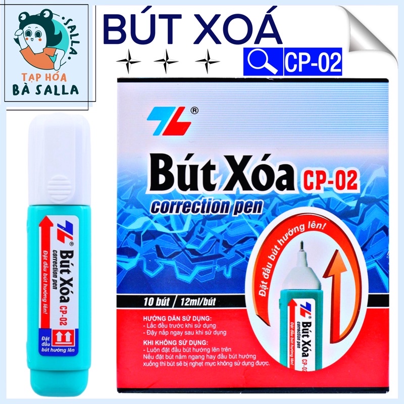 Hộp 10 Cây Bút Xóa TL - CP02