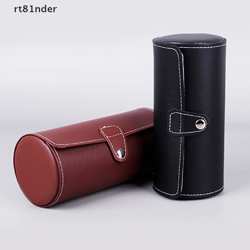 rt Watch Roll Travel Case Chic Portable Vintage Leather Display Watch Storage Box n