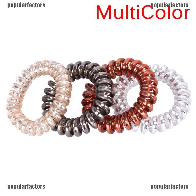 Set 1 / 5 Lò Xo Co Giãn Buộc Tóc Tiện Dụng
