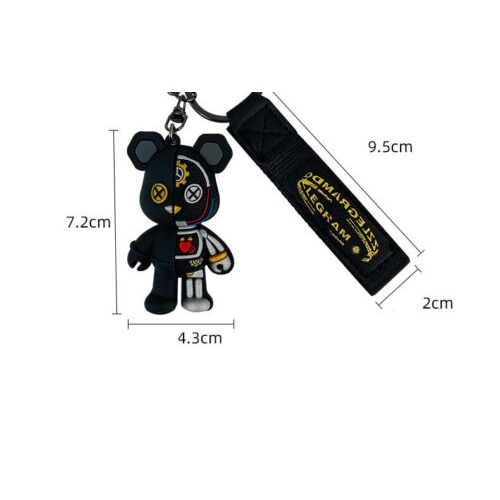 Móc Khoá Gấu Dễ Thương Phụ Kiện Túi Xách HKD53